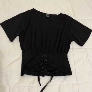 Black Corset t-shirt XXI